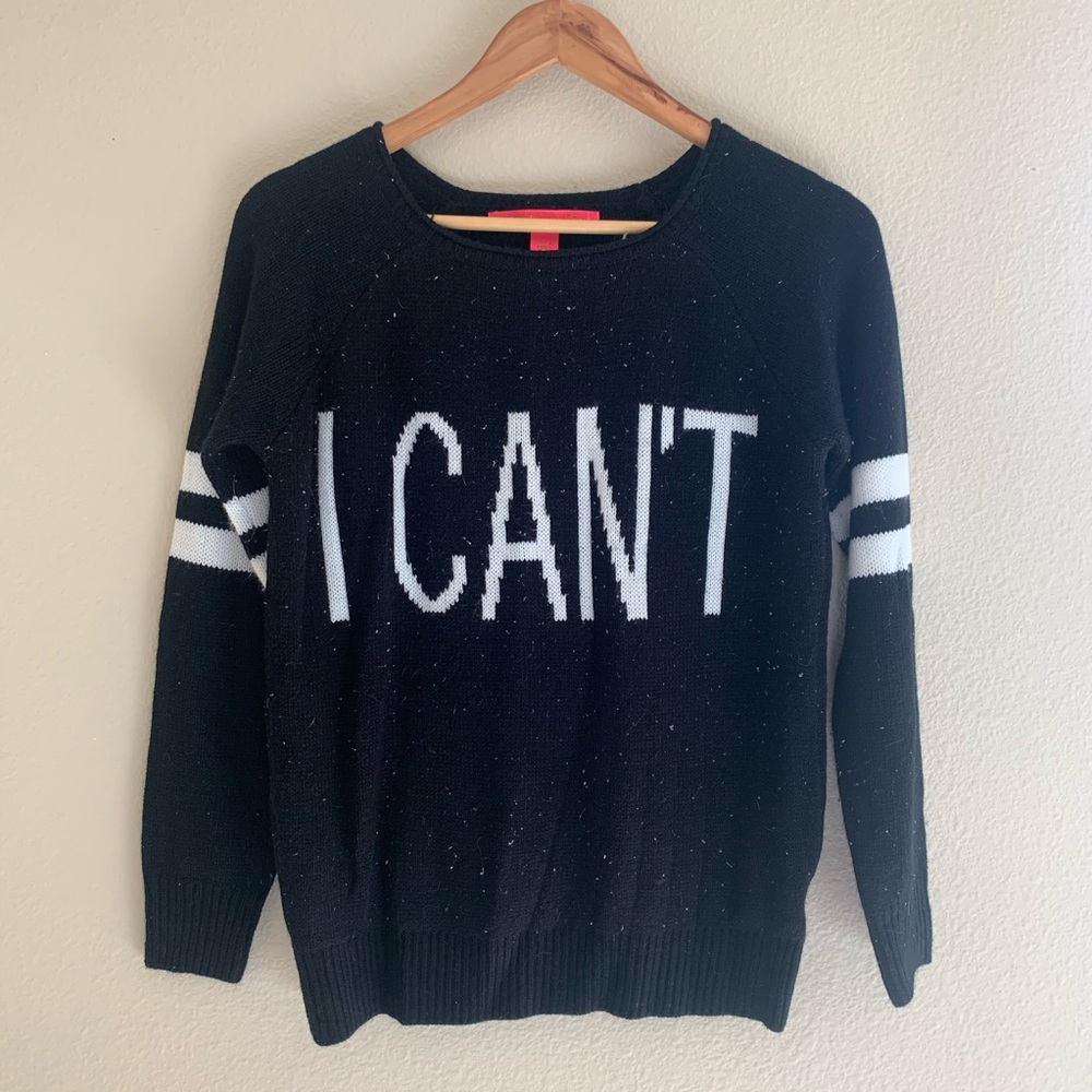 I Can’t Sweater